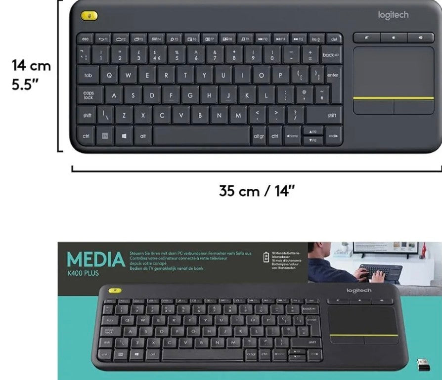 Logitech K400 keyboard